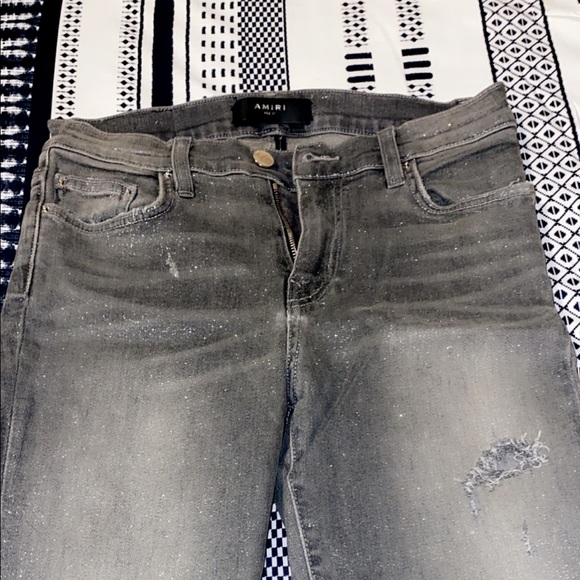 AMIRI Women's glitter jeans